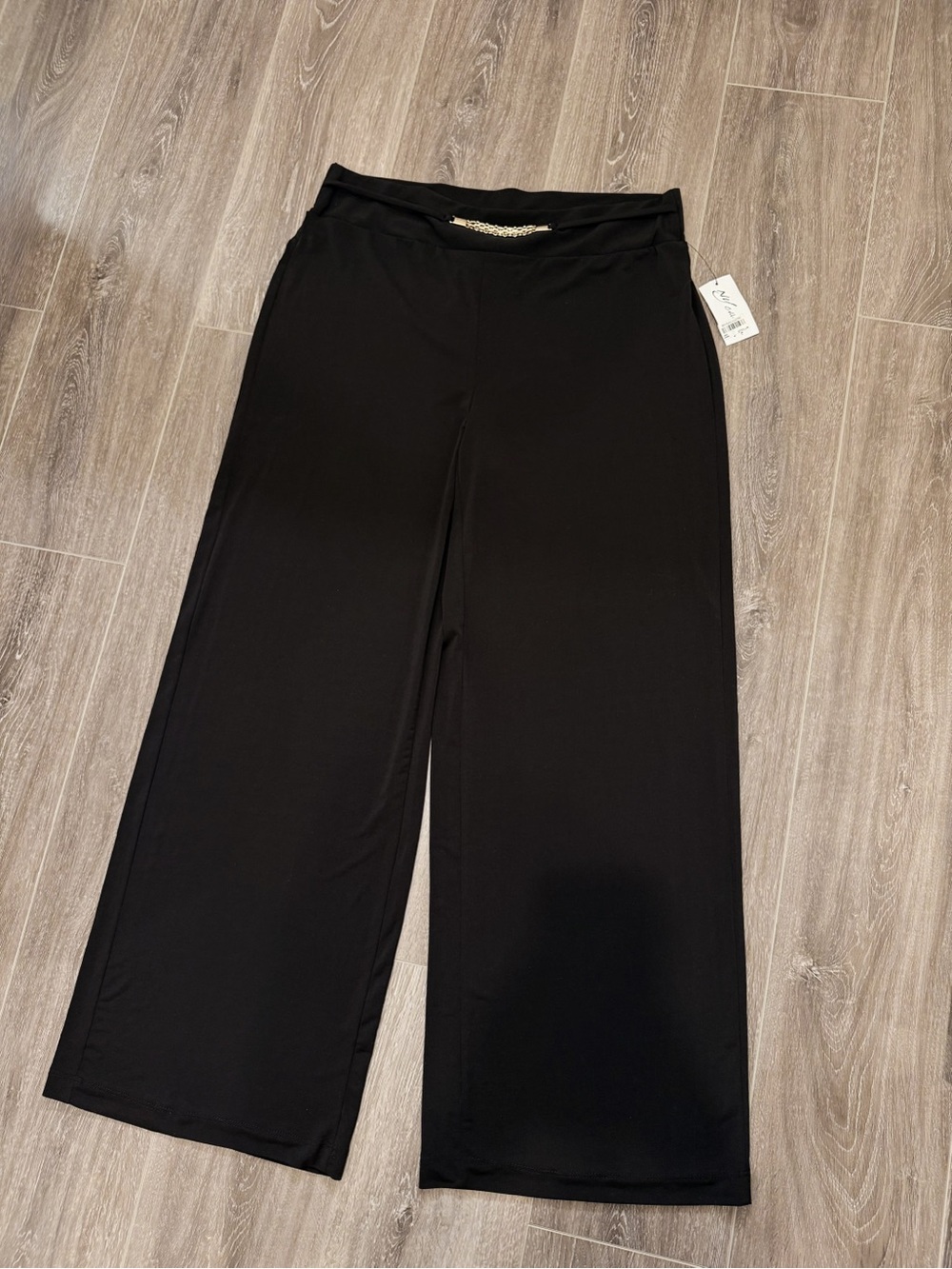 NWT NY Collection black pants